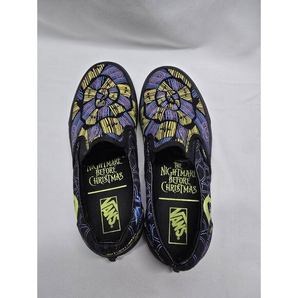 Vans Nightmare Before Christmas Classic Slip-On Oogie Boogie Mens 6/ Women's 7.5 - Picture 8 of 12